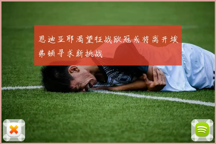 恩迪亚耶渴望征战欧冠或将离开埃弗顿寻求新挑战